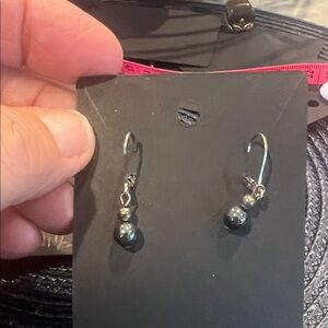 Elegant Silver Drop Earrings